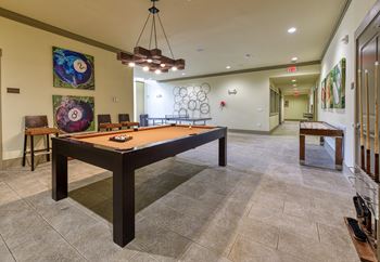 Clubhouse and Resident Social Lounge at Tapestry Park Apartments in Chesapeake, Viriginia